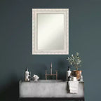 Specchio da parete in legno Opera 24"x30", rettangolare moderno, nessun montaggio - Amanti Art