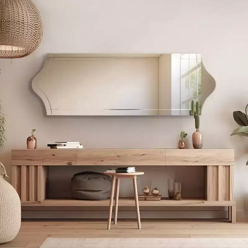 Howard Elliott Specchio da parete a figura intera 60"x20" senza cornice Collezione Whitby: Rettangolare moderno, nessun assemblaggio richiesto, montato su MDF
