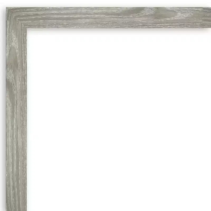 Specchio da Parete Incorniciato Dove Square Graywash 20" x 26" - Amanti Art