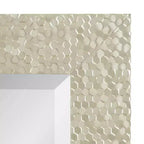 Specchio decorativo da parete incorniciato Coolidge smussato 18" x 50" dorato - Kate & Laurel All Things Decor: finitura champagne, testurizzato
