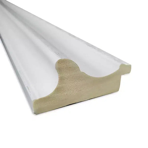 Specchio da parete per bagno Amanti Art con cornice bianca Parlor da 81 x 81 cm, senza bordo smussato: moderno quadrato, include accessori per il montaggio