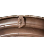 Specchio oblò rotondo in metallo invecchiato dorato da 22" - Storied Home: Stile moderno, Nessun assemblaggio, Montaggio a parete