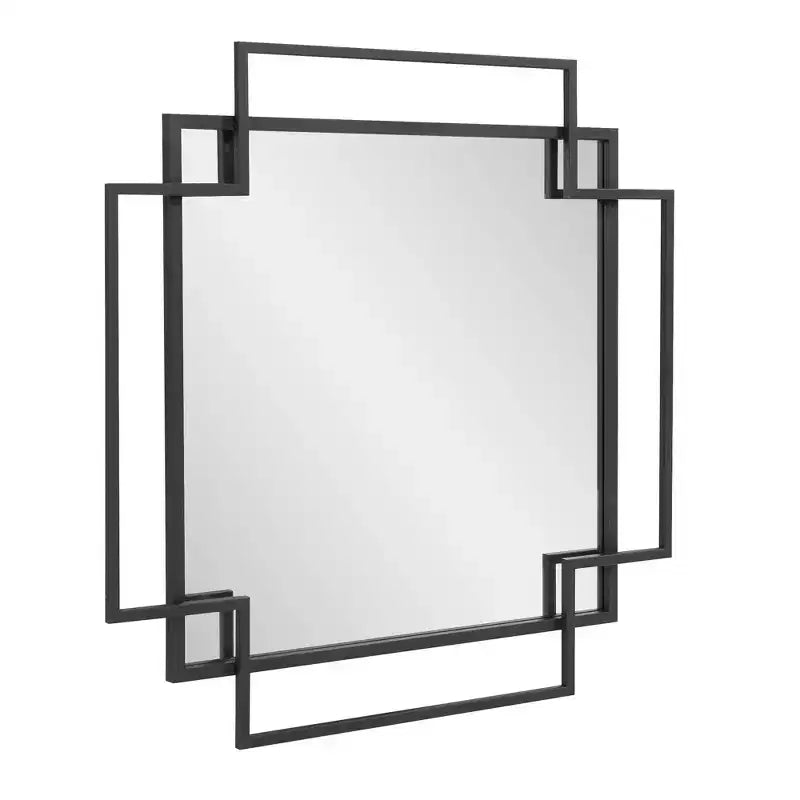 Specchio da parete senza cornice a figura intera Howard Elliott 31"x23" Collezione Whitby: arredamento moderno, alto 60", montaggio a parete