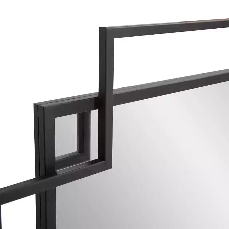 Specchio da parete senza cornice a figura intera Howard Elliott 31"x23" Collezione Whitby: arredamento moderno, alto 60", montaggio a parete