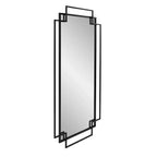 Specchio da parete Howard Elliott 43"x26" Contessa Open Work con cornice: forma moderna e originale, nessun assemblaggio, cornice in vetro
