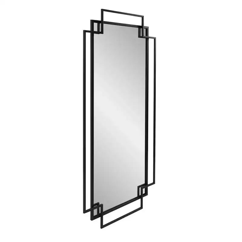 Specchio da parete Howard Elliott 43"x26" Contessa Open Work con cornice: forma moderna e originale, nessun assemblaggio, cornice in vetro
