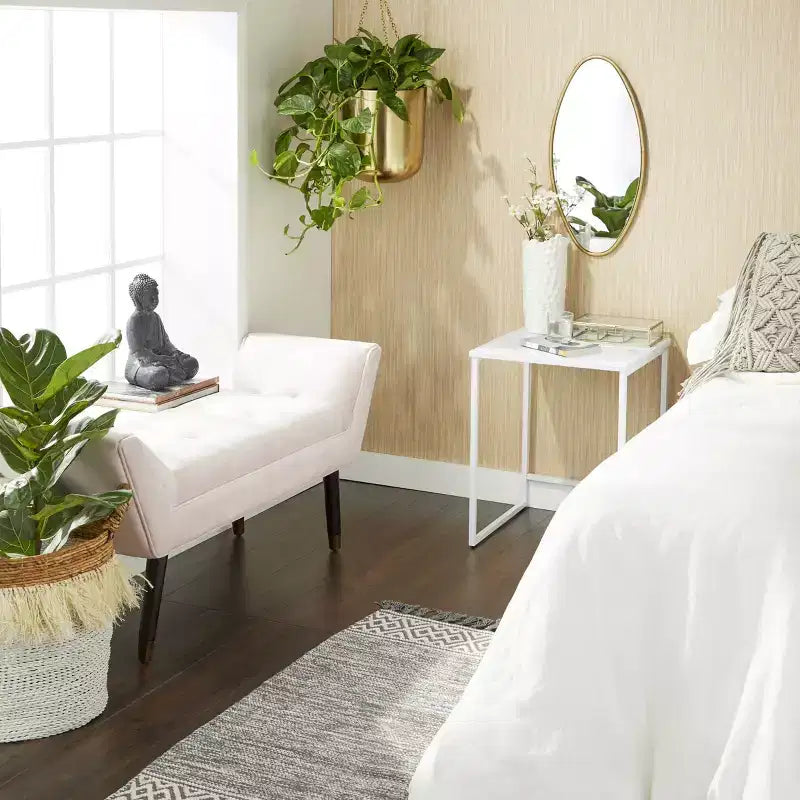 Set da 4 specchi da parete in legno dalle forme varie - Oro - CosmoLiving by Cosmopolitan: Cornice moderna in ferro, Montaggio a parete, Nessun assemblaggio richiesto