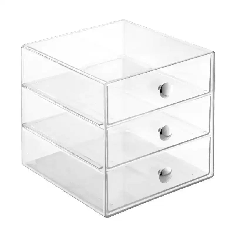 iDESIGN Original Three Drawer Set Clear