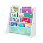 Libreria per bambini a 4 ripiani Holland White/Fresh Pastel – Humble Crew: Libreria piccola per cameretta, MDF