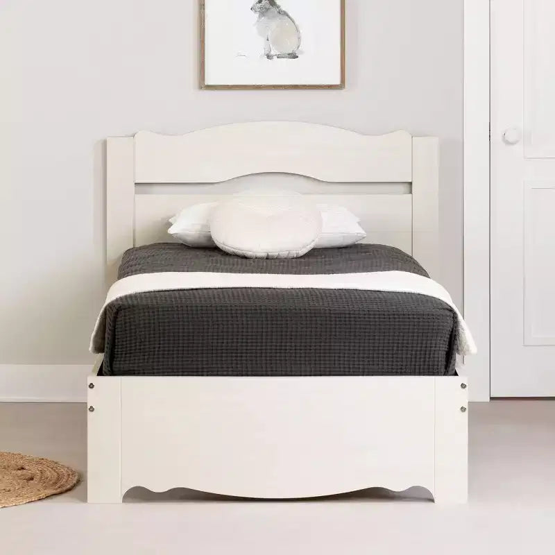 Set letto per bambini Lyara bianco lavato - South Shore