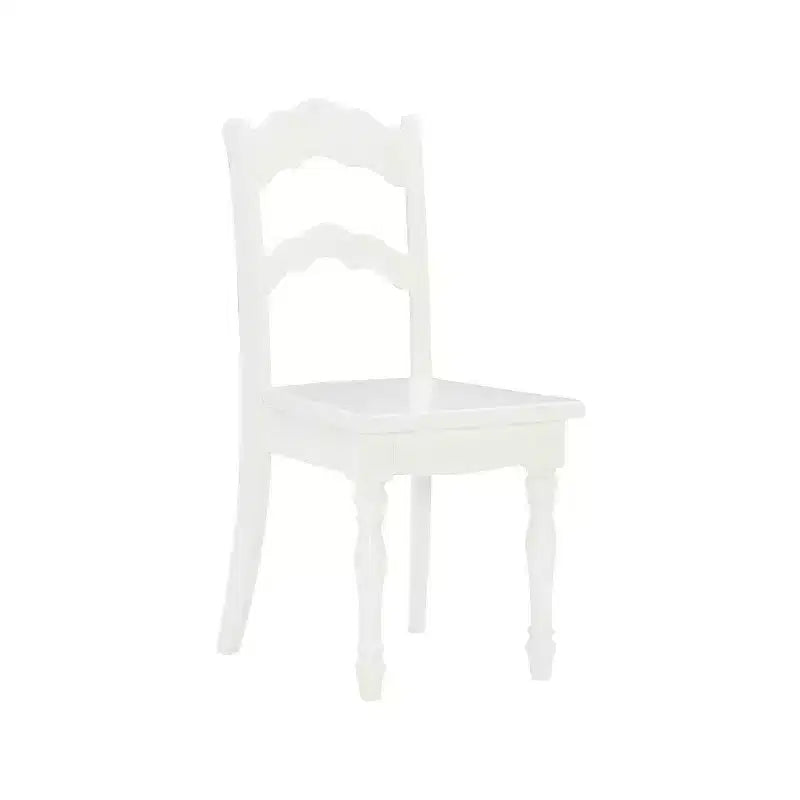 Tavolo per bambini e 2 sedie in legno massello moderni con finitura color vaniglia Londyn - Powell