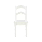 Tavolo per bambini e 2 sedie in legno massello moderni con finitura color vaniglia Londyn - Powell