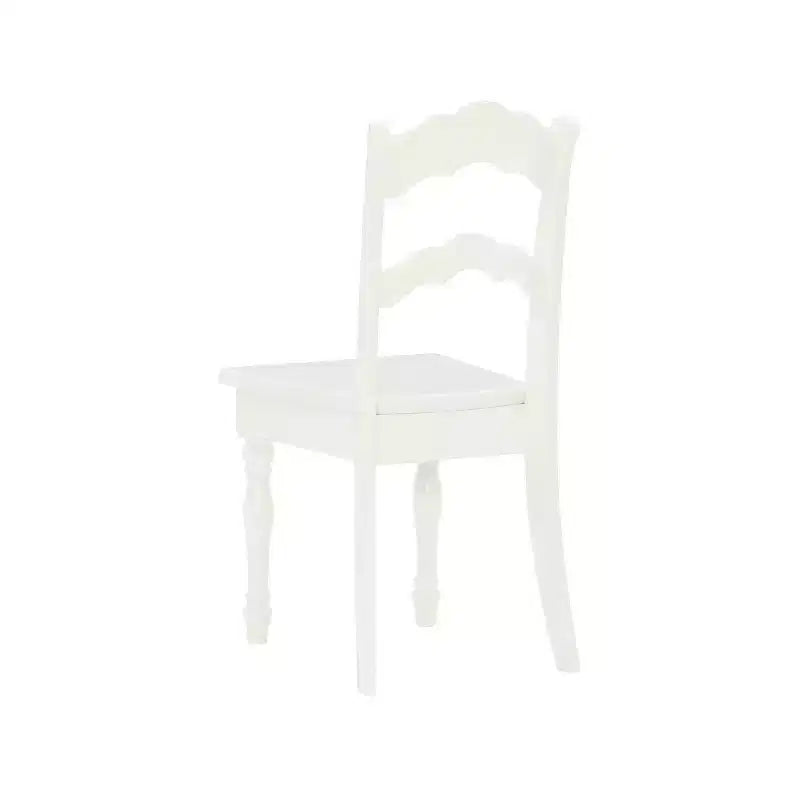 Tavolo per bambini e 2 sedie in legno massello moderni con finitura color vaniglia Londyn - Powell