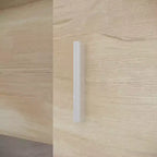 Bancone Reception Bianco Famapy con Cassetti Bloccabili, Bancone Decorativo per Negozi effetto legno, Postazione Lavoro per Computer
