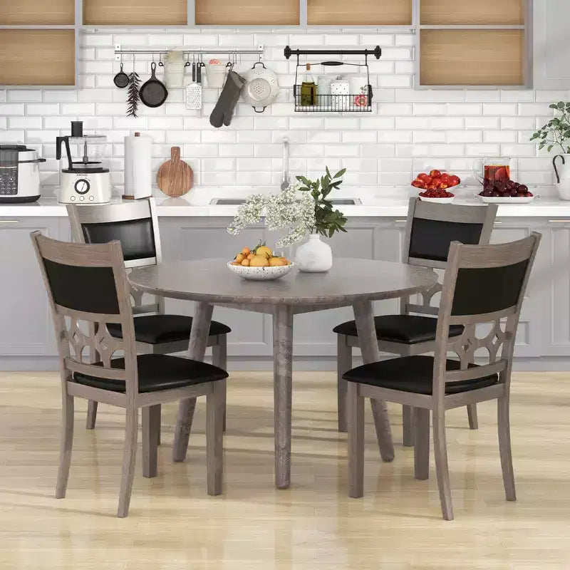 Set di 2/4 sedie da pranzo imbottite Costway senza braccioli con schienale e seduta imbottiti