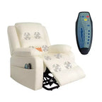 Poltrona Reclinabile con Sollevamento Elettrico con Borchie Premium Home Imports Emporium