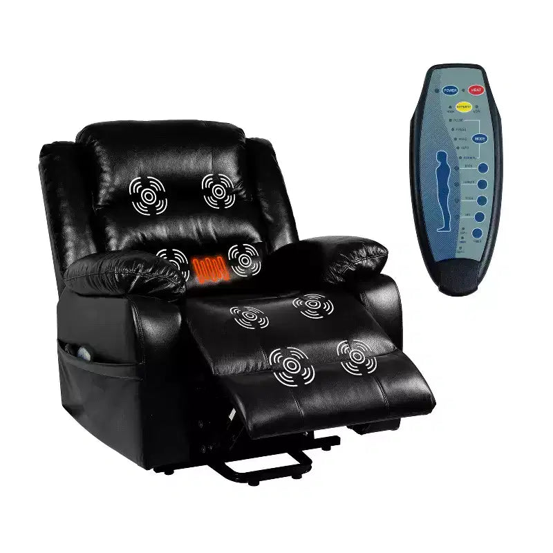 Poltrona Reclinabile con Sollevamento Elettrico con Borchie Premium Home Imports Emporium