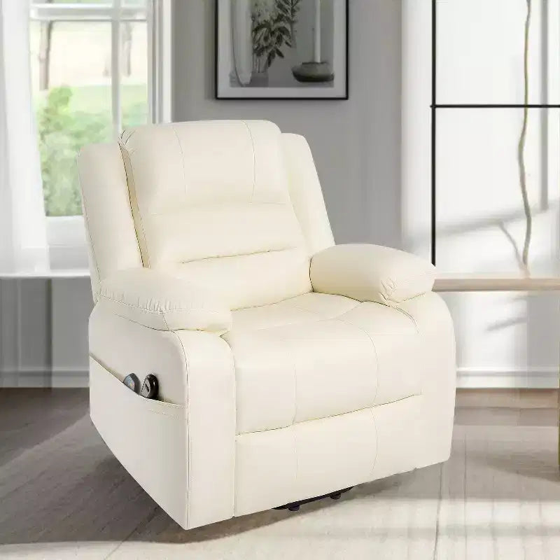 Poltrona Reclinabile con Sollevamento Elettrico con Borchie Premium Home Imports Emporium