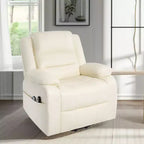 Poltrona Reclinabile con Sollevamento Elettrico con Borchie Premium Home Imports Emporium