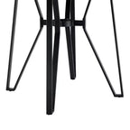 Christopher Knight Home Tavolo Wedy Rotondo 46,85 a 4 Posti Altezza Bancone con Gambe a Forcina