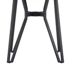 Christopher Knight Home Tavolo Wedy Rotondo 46,85 a 4 Posti Altezza Bancone con Gambe a Forcina