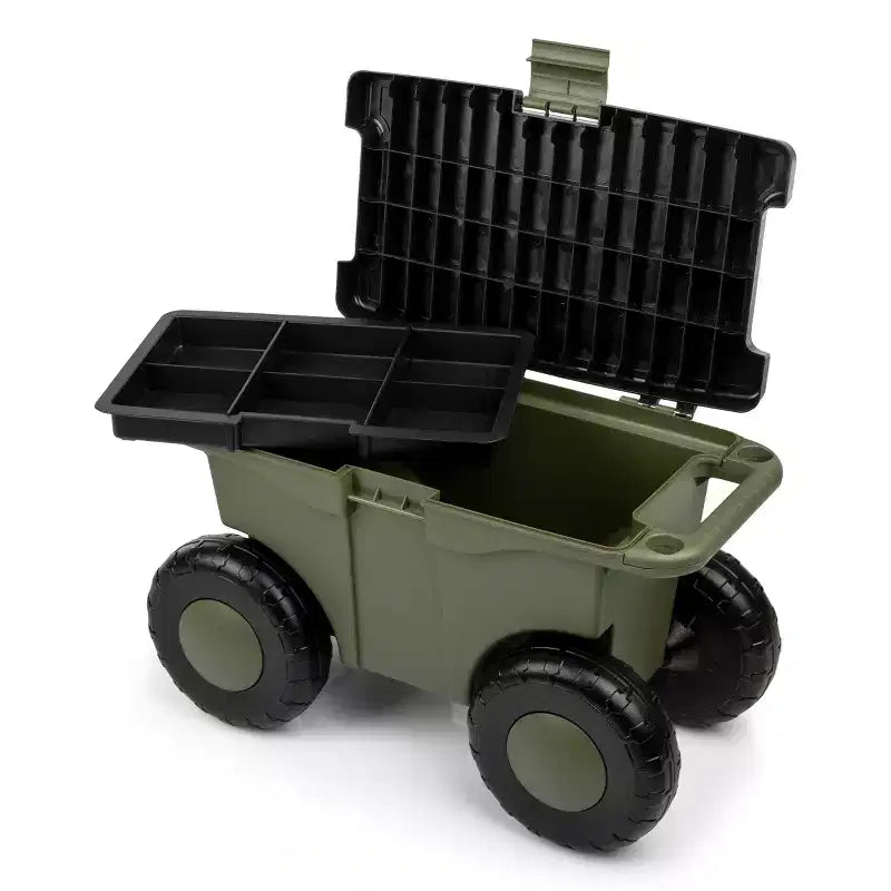 Carrello da giardino Pure Garden con seduta