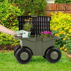 Carrello da giardino Pure Garden con seduta