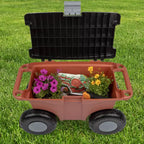 Carrello da giardino Pure Garden con seduta