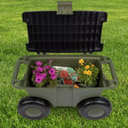 Carrello da giardino Pure Garden con seduta