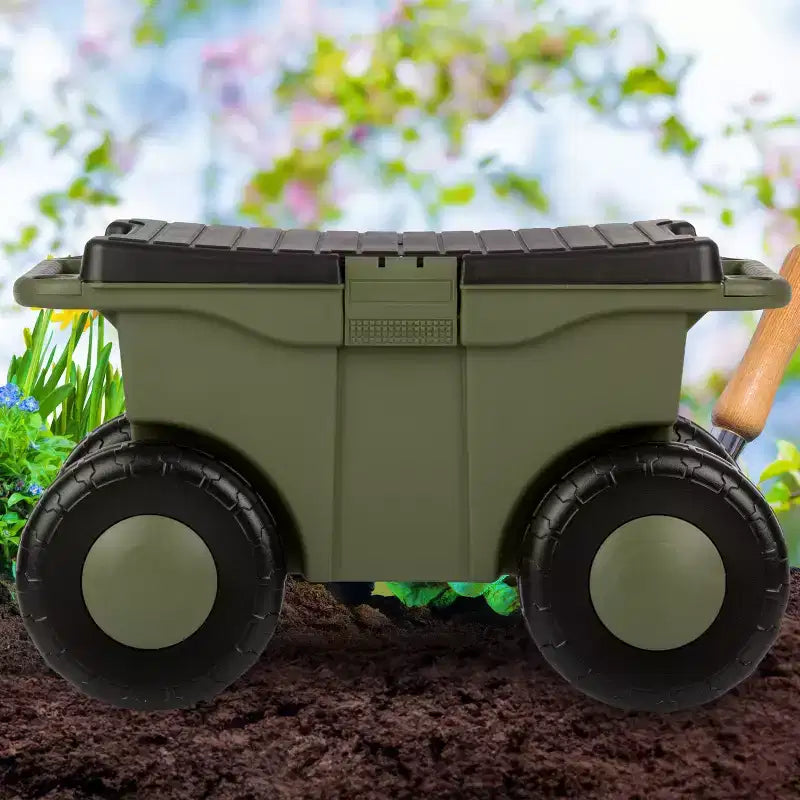 Carrello da giardino Pure Garden con seduta