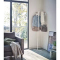 Yamazaki Home - Corner Leaning Coat Hanger (63 H) - Steel + Wood