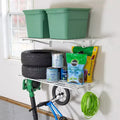 StoreYourBoard 2' x 4' Bristol Garage Wall Mount Shelves | 2-Pack | White