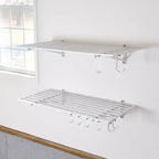 StoreYourBoard Mensole da Parete da Garage Bristol da 60 x 120 cm | Confezione da 2 | Bianco