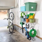StoreYourBoard Mensole da Parete da Garage Bristol da 60 x 120 cm | Confezione da 2 | Bianco