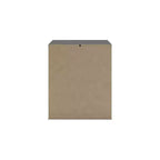 Comodino Signature Design by Ashley Candanew a 2 cassetti con porte di ricarica USB, grigio antracite