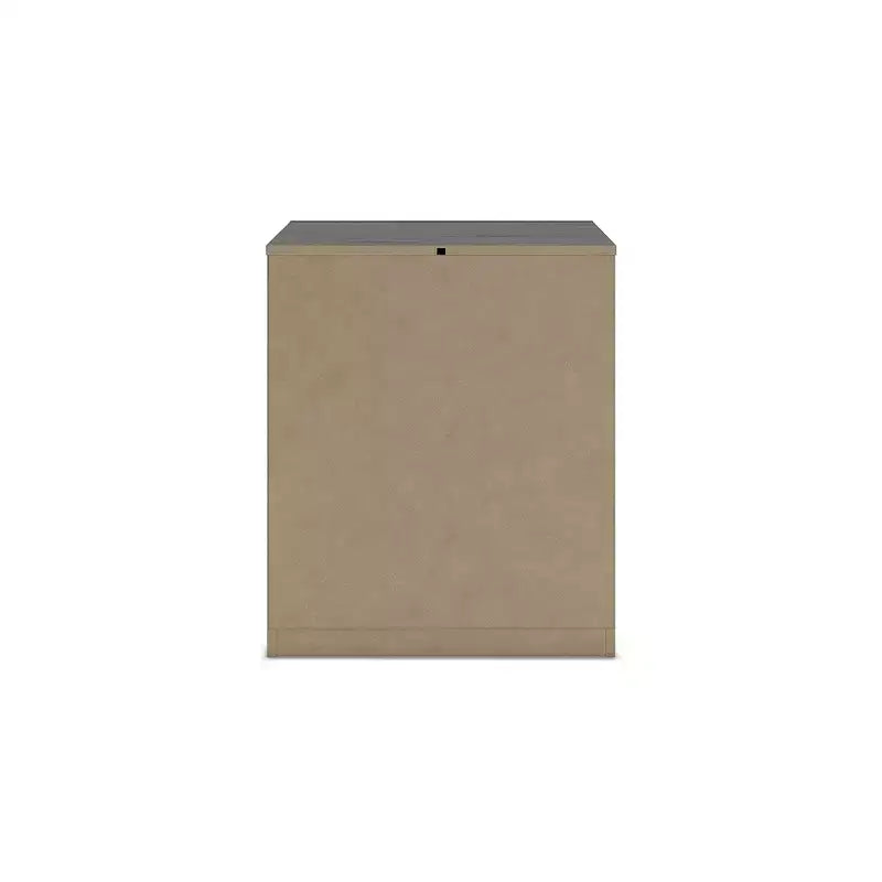 Comodino Signature Design by Ashley Candanew a 2 cassetti con porte di ricarica USB, grigio antracite