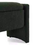 Pouf contenitore moderno imbottito Christopher Knight Home Jacob Boulce