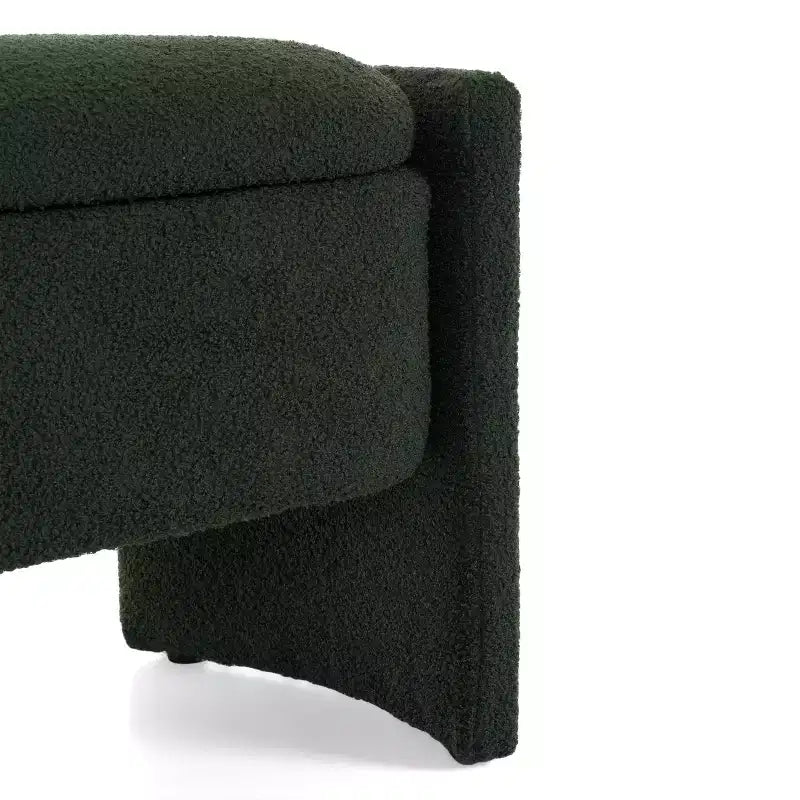 Pouf contenitore moderno imbottito Christopher Knight Home Jacob Boulce