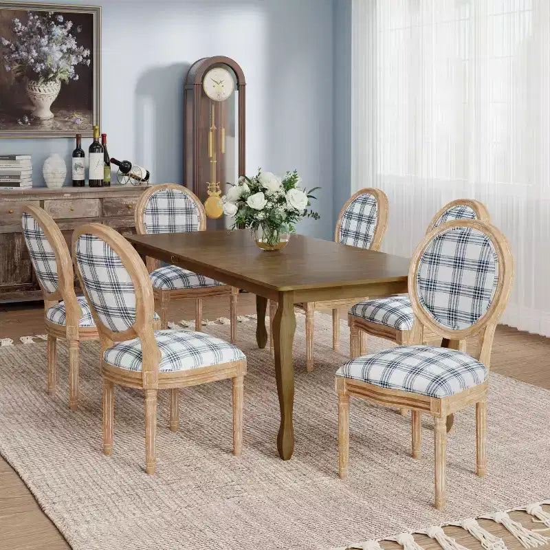 Christopher Knight Home Phinnaeus - Set da pranzo 7 pezzi con tavolo allungabile e sedie imbottite