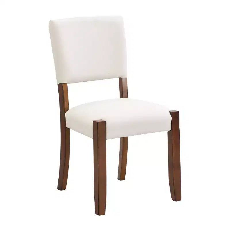 Set da pranzo moderno di 4/5 pezzi Set da pranzo salvaspazio con tavolo in finto marmo, 2 sedie imbottite e panca, bianco+marrone-ModernLuxe