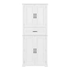 Christopher Knight Home Mobiletto da Bagno Moderno Ashbur con Cassetto e Ripiano Regolabile
