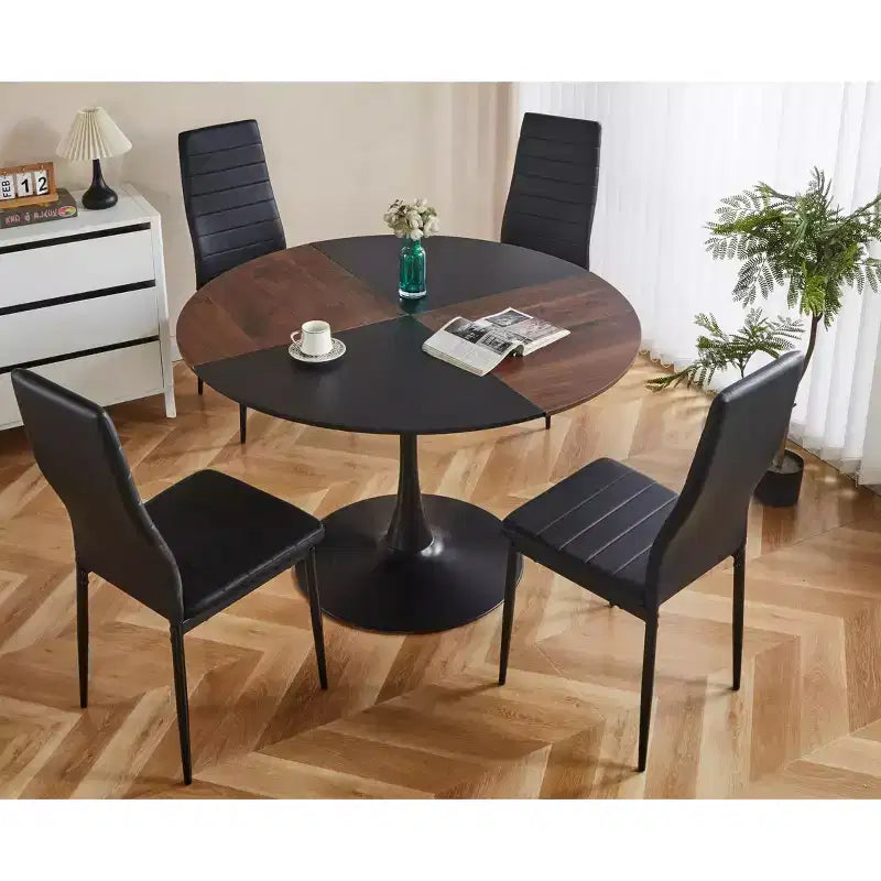 MAYEERTY Comodino in legno a 3 cassetti, comodino con gambe in legno massello