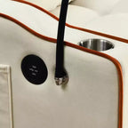 Divano letto convertibile da 55,51 pollici con USB, posacenere, supporto per telefono - 3 misure
