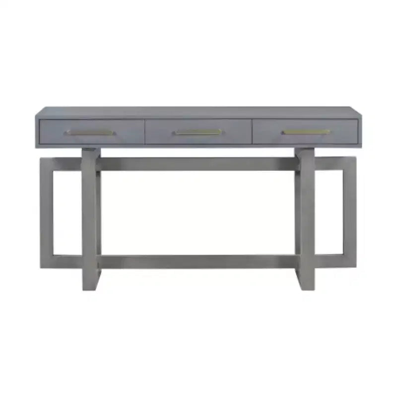 Elegante consolle con tre cassetti, tavolino da ingresso extra lungo per ingresso, corridoio, soggiorno, foyer, corridoio