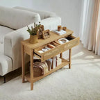 arrow Console Table Tavolo consolle con cassetti Piccolo tavolo d'ingresso Tavolo consolle in rattan Tavolo consolle d'ingresso Tavolo consolle in legno