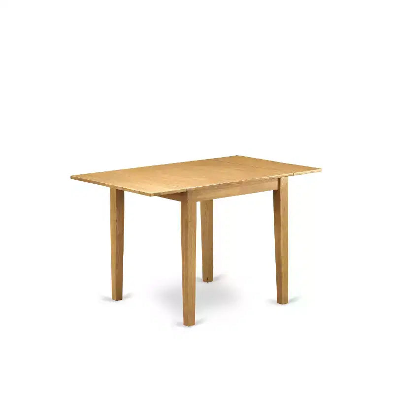 HomeStock Set da 5 Pezzi Tavolo da Cucina e Sedie in Rovere