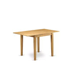HomeStock Set da 5 Pezzi Tavolo da Cucina e Sedie in Rovere