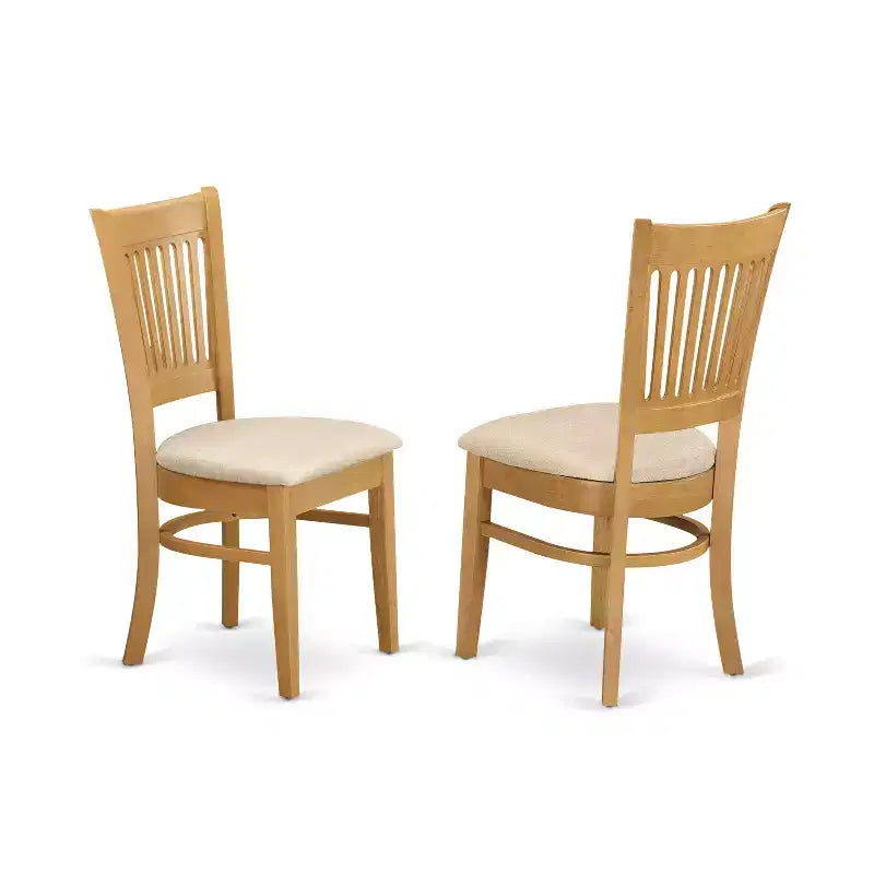 HomeStock Set da 5 Pezzi Tavolo da Cucina e Sedie in Rovere
