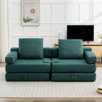 HYEORY Poltrona Pieghevole Moderna Trasformabile Divano Letto Futon