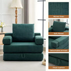 HYEORY Poltrona Pieghevole Moderna Trasformabile Divano Letto Futon